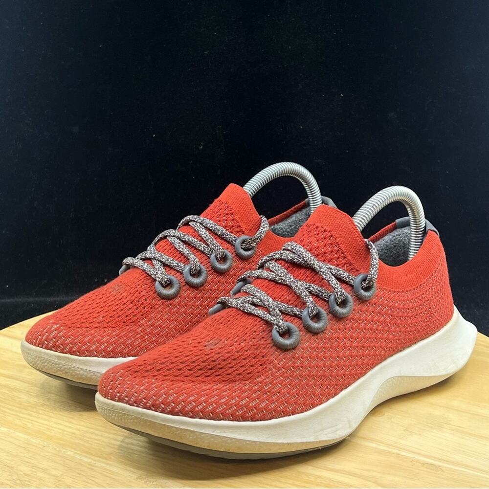 Allbirds TD2 Tree Dasher 2 Wmns Wool Running Shoes Burnt Orange Size 7.5 - Picture 2 of 10
